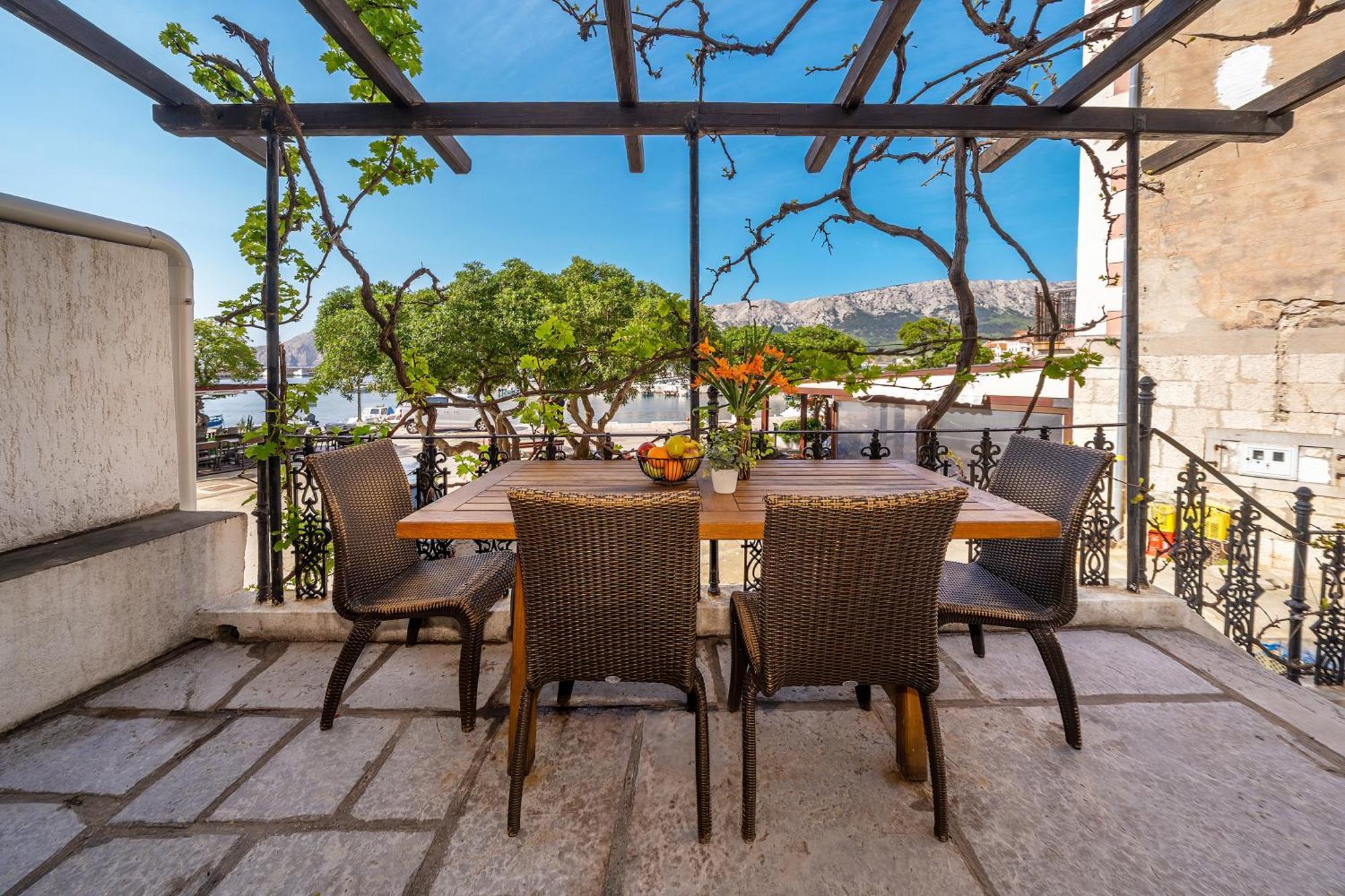 Apartments Ivo With Sea View Baška Exteriér fotografie